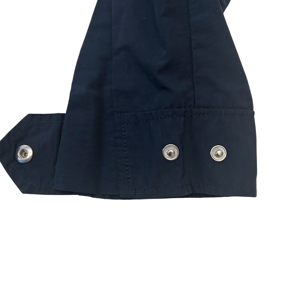 J Crew Perfect lightweight jacket hooded navy XS - Picture 5 of 12